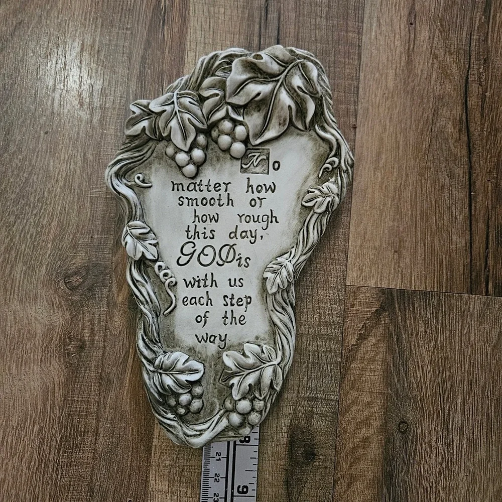 GOD is with us Inspirational quote Vine‎ Grapes Wall Decor